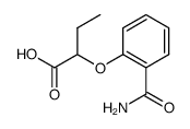 2-(2-carbamoyl-phenoxy)-butyric acid Structure