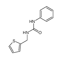 1-phenyl-3-thiophen-2-ylmethyl-urea Structure