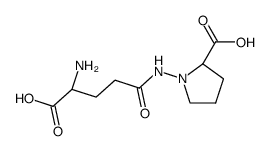 GAMMA-GLUTAMYL-1-AMINO-D-PROLINE结构式