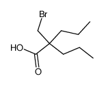 2-Brommethyl-2-propylpentansaeure Structure