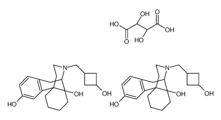 Hydroxybutorphanol tartrate结构式