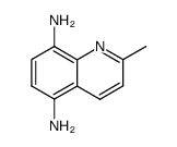 2-methyl-quinoline-5,8-diyldiamine Structure