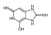 4H-Imidazo(4,5-c)pyridin-4-one, 2,6-diamino-1,5-dihydro- structure