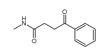 N-methyl-4-oxo-4-phenylbutanamide结构式