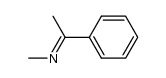 (E)-N-(1-phenylethylidene)methanamine Structure