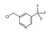 3-(chloromethyl)-5-(trifluoromethyl)pyridine结构式