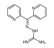 2-(dipyridin-2-ylmethylideneamino)guanidine结构式