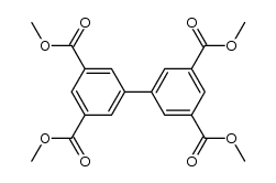 3,3',5,5'-tetrakis(methoxycarbonyl)biphenyl Structure