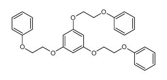 1,3,5-tris(2-phenoxyethoxy)benzene Structure