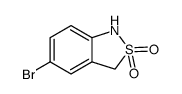 5-Bromo-1,3-dihydro-benzo[c]isothiazole 2,2-dioxide结构式