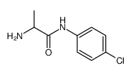 2-AMINO-N-(4-CHLORO-PHENYL)-PROPIONAMIDE Structure