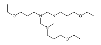 1,3,5-tris(3-ethoxypropyl)-1,3,5-triazinane结构式