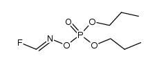 (E)-dipropyl ((fluoromethylene)amino)oxyphosphonate Structure