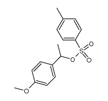 1-(p-methoxyphenyl)ethyl tosylate Structure