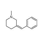 (3Z)-3-benzylidene-1-methylpiperidine结构式