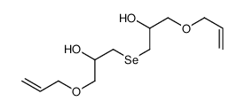 1-(2-hydroxy-3-prop-2-enoxypropyl)selanyl-3-prop-2-enoxypropan-2-ol Structure