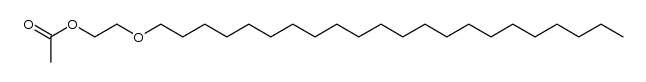 2-(docosyloxy)ethyl acetate Structure