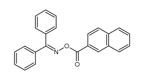 benzophenone O-(2-naphthoyl) oxime Structure