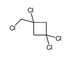 1,1,3-trichloro-3-(chloromethyl)cyclobutane结构式