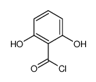 2,6-Dihydroxybenzoyl chloride structure