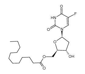 5'-O-lauroyl-floxuridine结构式