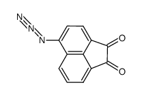 5-azido-acenaphthylene-1,2-dione Structure