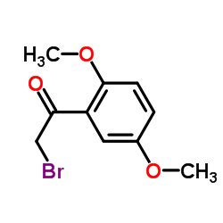 2-溴-2',5'-二甲氧基苯乙酮结构式
