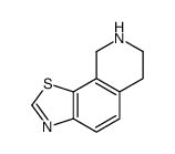 Thiazolo[4,5-h]isoquinoline, 6,7,8,9-tetrahydro- (9CI) Structure