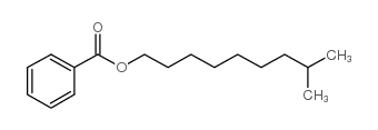 Isodecyl benzoate结构式