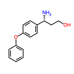 (3R)-3-Amino-3-(4-phenoxyphenyl)-1-propanol Structure