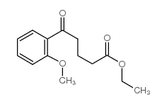 ethyl 5-(2-methoxyphenyl)-5-oxopentanoate结构式