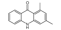 9(10H)-ACRIDINONE, 1,3-DIMETHYL- Structure