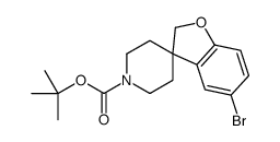 TERT-BUTYL 5-BROMO-2H-SPIRO[BENZOFURAN-3,4'-PIPERIDINE]-1'-CARBOXYLATE structure