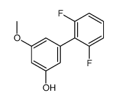 3-(2,6-difluorophenyl)-5-methoxyphenol结构式