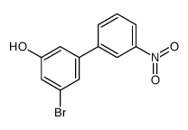3-bromo-5-(3-nitrophenyl)phenol结构式