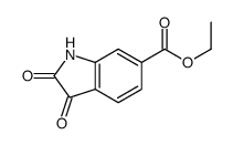 ethyl 2,3-dioxoindoline-6-carboxylate结构式