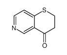 2,3-dihydro-4H-thiopyrano[3,2-c]pyridin-4-one结构式