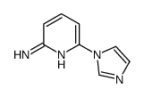 6-imidazol-1-ylpyridin-2-amine结构式