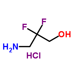 3-AMINO-2,2-DIFLUOROPROPAN-1-OLHCl Structure