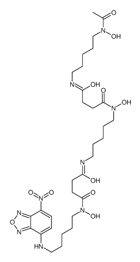 7-nitrobenz-2-oxa-1,3-diazole desferrioxamine B Structure