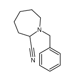 1-benzylazepane-2-carbonitrile Structure