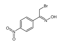 N-[2-bromo-1-(4-nitrophenyl)ethylidene]hydroxylamine结构式