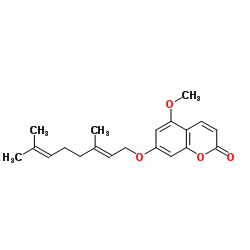 7-香叶草氧基-5-甲氧基香豆素图片