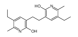 5-ethyl-3-[2-(5-ethyl-6-methyl-2-oxo-1H-pyridin-3-yl)ethyl]-6-methyl-1H-pyridin-2-one Structure