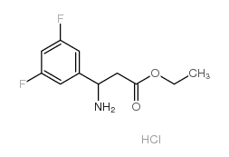 Ethyl 3-amino-3-(3,5-difluorophenyl)propionate hydrochloride picture
