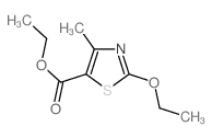 2-乙氧基-4-甲基-1,3-噻唑-5-甲酸乙酯结构式