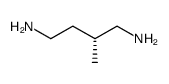 (R)-2-甲基丁烷-1,4-二胺结构式