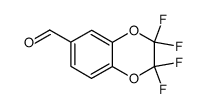 2,2,3,3-TETRAFLUORO-1,4-BENZODIOXENE-6-CARBALDEHYDE结构式