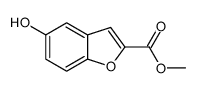 5-羟基-2-苯并呋喃羧酸甲酯结构式