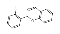 2-[(2-FLUOROBENZYL)OXY]BENZALDEHYDE Structure